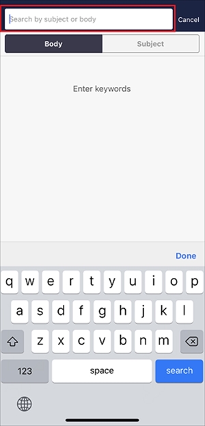 How to search Messages in the past on Stock_6