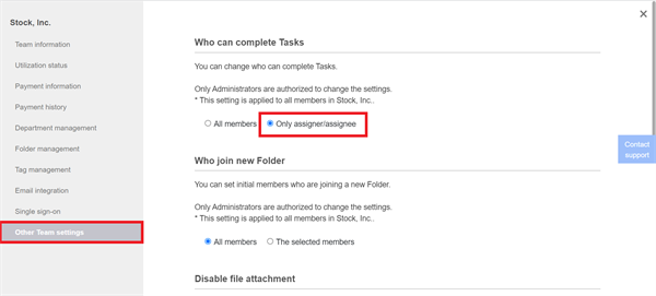 How to authorize only assigner and assignee to complete Tasks on Stock_2