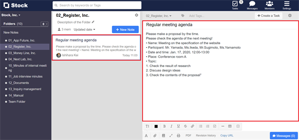 How to move messages on 