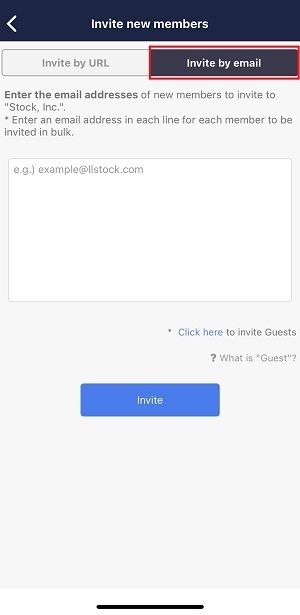 How to invite team members to Stock on SP_3