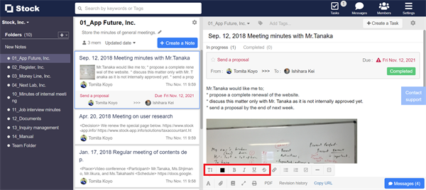 How to edit font on Stock_1