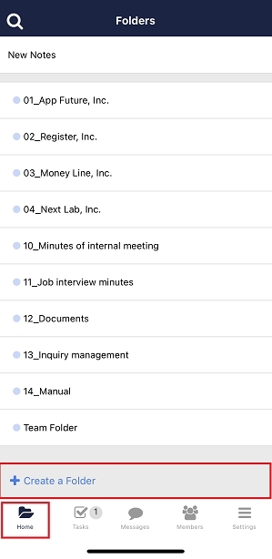 How to create a new Folder on Stock_4