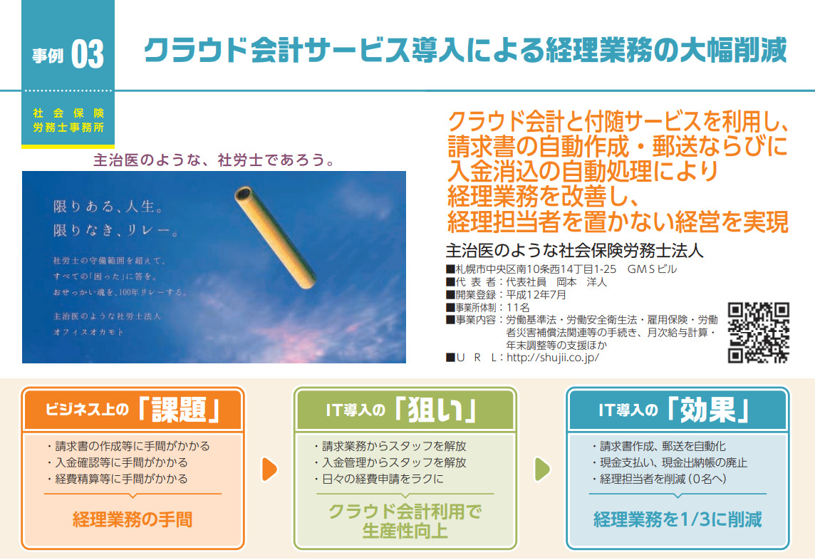 主治医のような社会保険労務士法人の紹介ページ